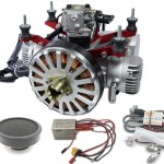 DLE70HD Drone Engine4.2kw Water-Cooled Hybrid Electricity Generator Gasoline Engine Electric Kit Airplane Engine Fixed Wing DIY
